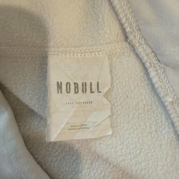 NOBULL White Sweatshirt Womens Extra Small Crewneck Pullover - Picture 4 of 7